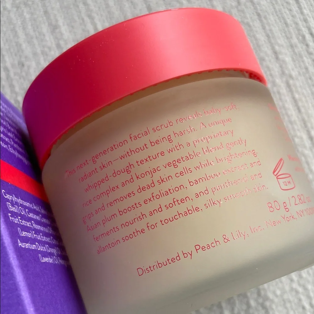 PEACH & LILY Rice Dough Smoothing Facial Scrub